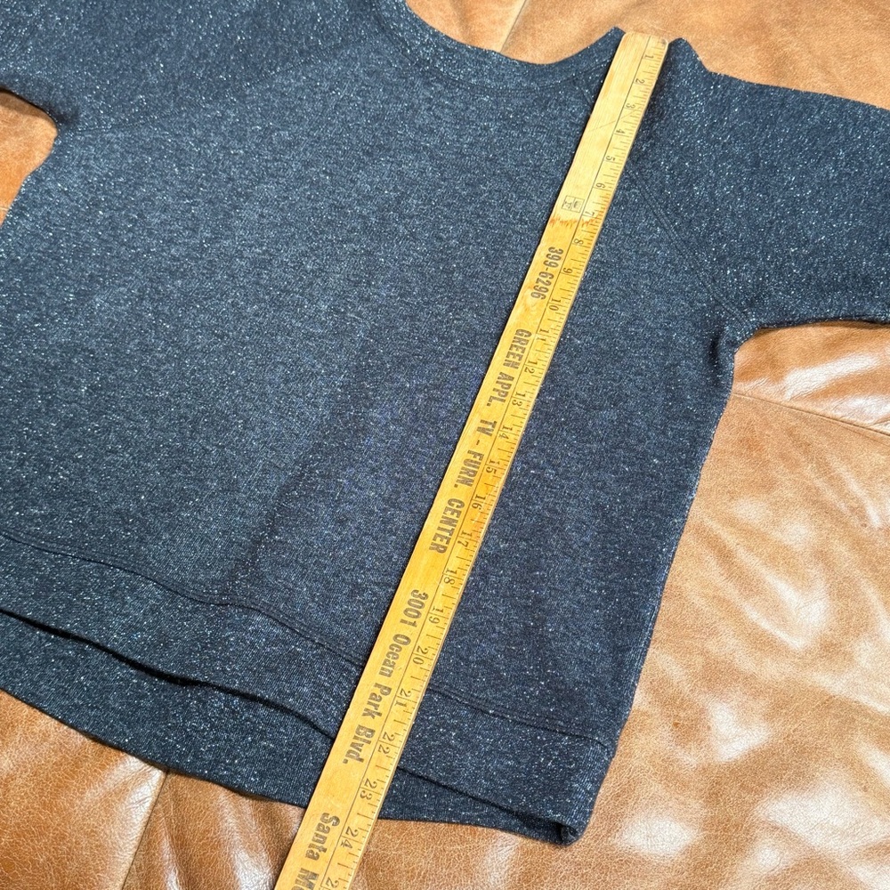 FLANNEL Australia Cotton/ Lurex Sparkle Sweater Shirt Women’s Size 0/XS NWOT - Picture 6 of 7